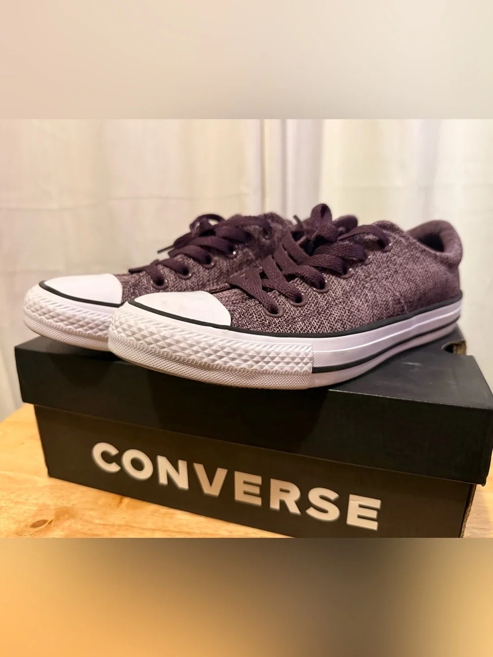 Converse Chuck Taylor All Star Madison Ox Violet Dust Purple Sneakers Size 7